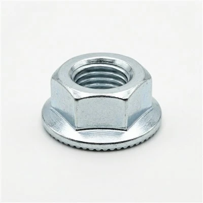 Tuercas de seguridad con brida hexagonal